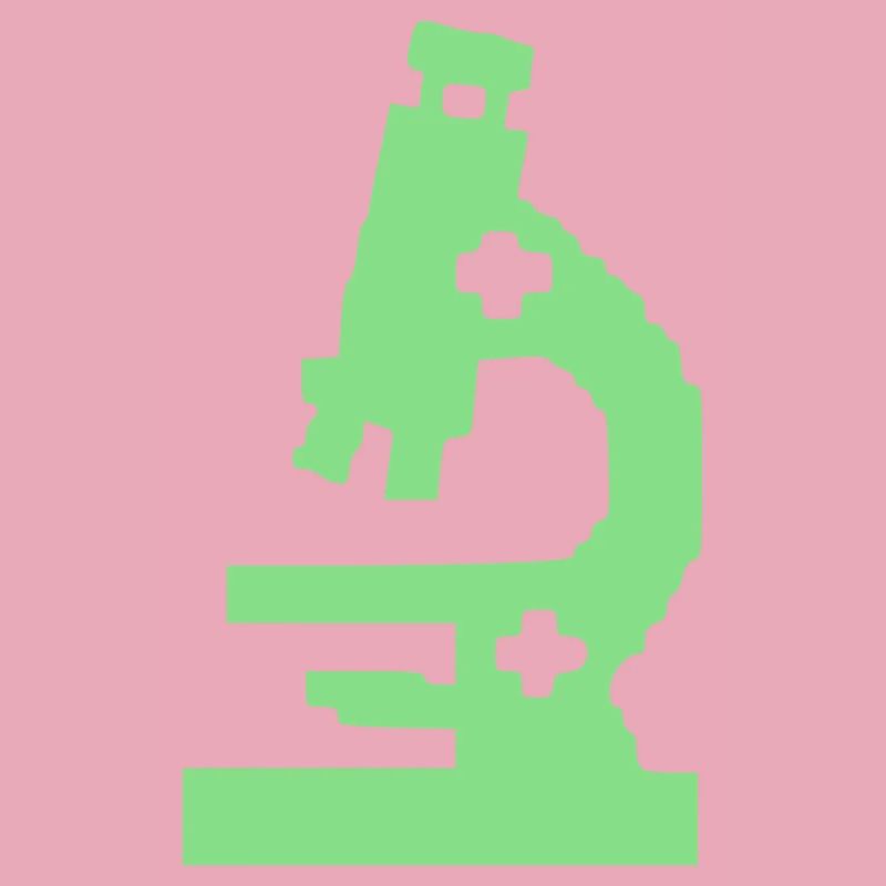Microscope Pixel Laboratory Icon