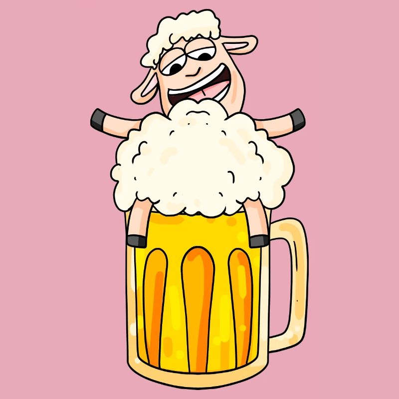 Beer Sheep Comic