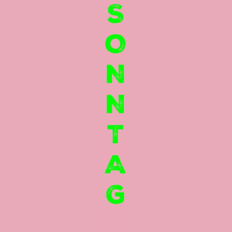 Dimanche - vert