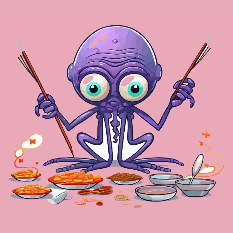 The Algae Octopus Chef