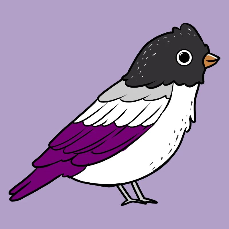 Asexué Bird Ace Pride