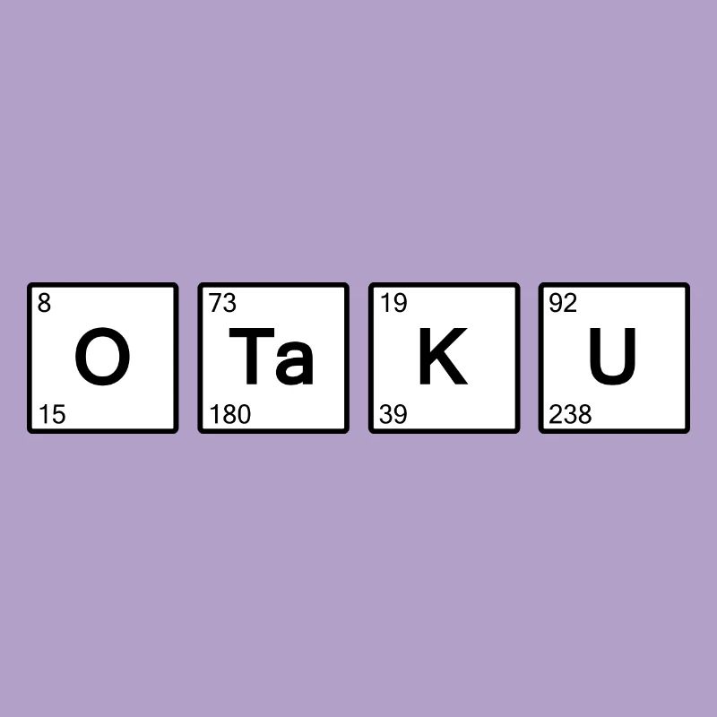 OTAKU Atomic Elementary Typography