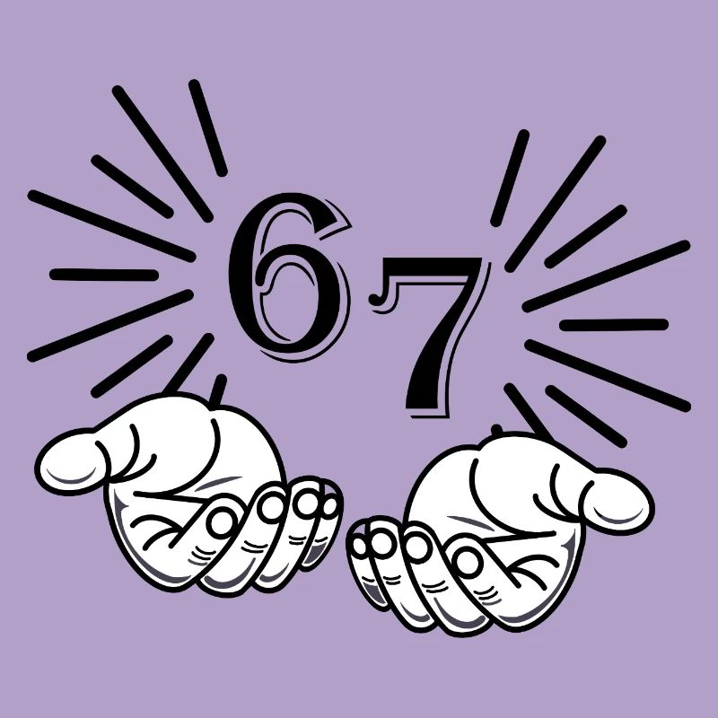 67 Meme Hände, Virales Statement Design