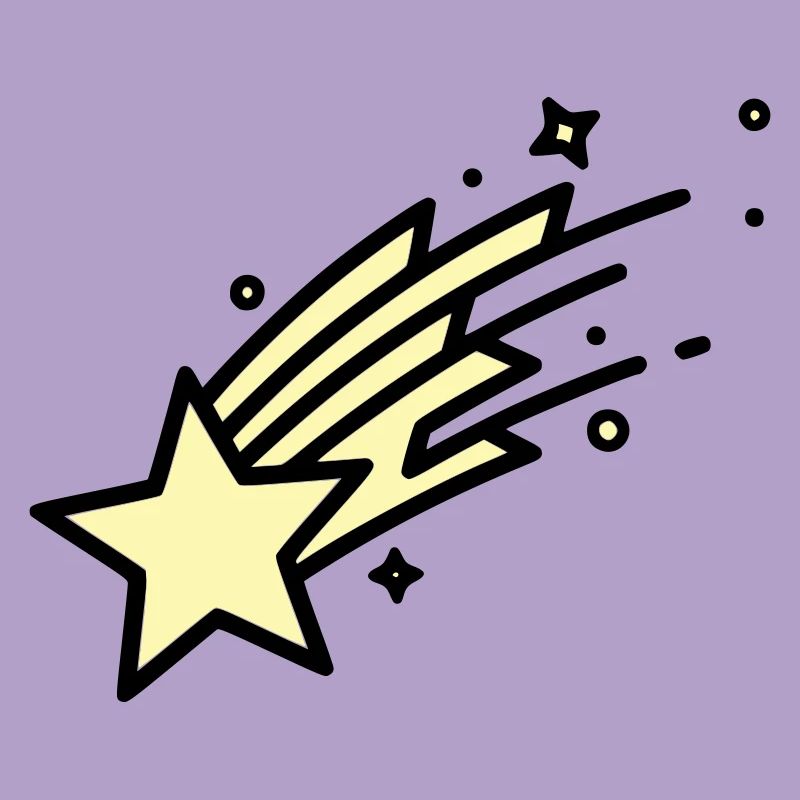 Shooting Star Comet Comic