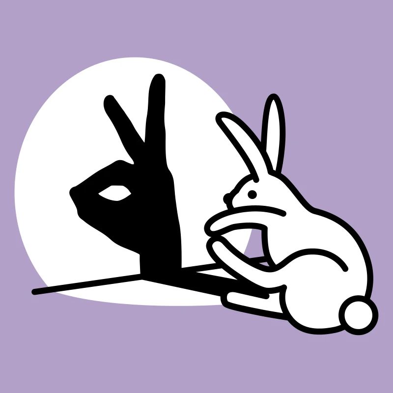 Funny Rabbit Hand Shadow Projection Rabbit