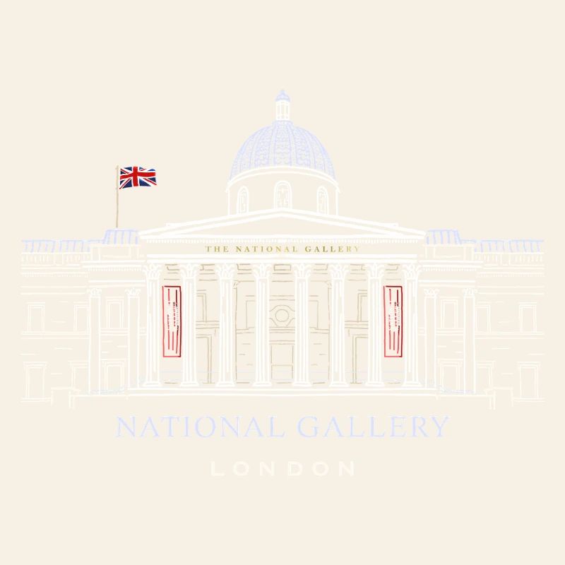 Londres, Musée d’art National Gallery Dessin à la main