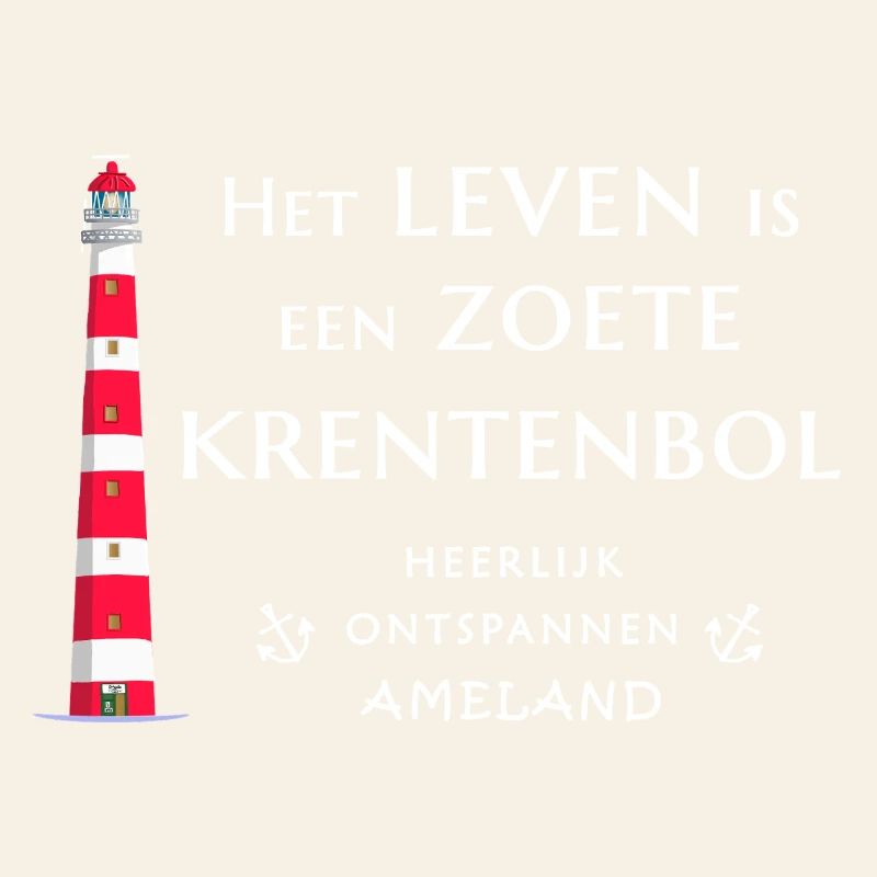 Ameland, Pays-Bas Phare Dessin à la main