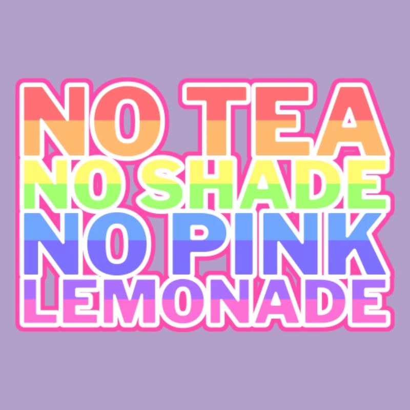 Pas de thé, pas de teinte, pas de limonade rose (mèmes RPDR)