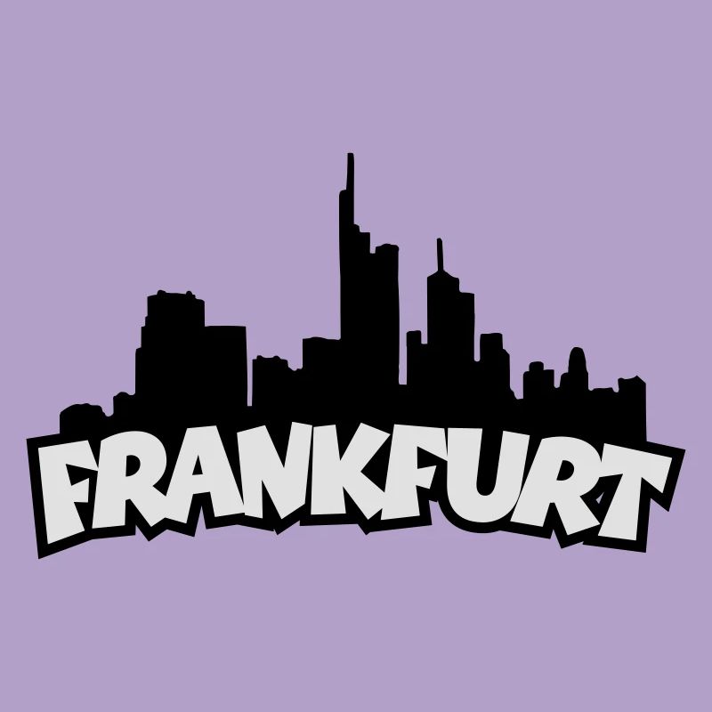Frankfurt Skyline (Black / White)