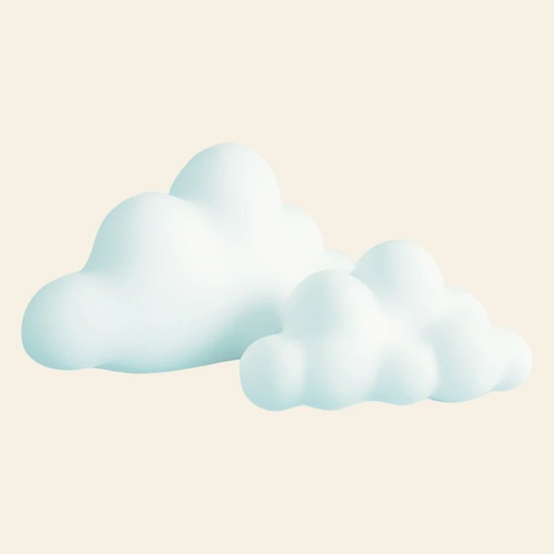 Cloud Design Coucher de soleil Couleurs