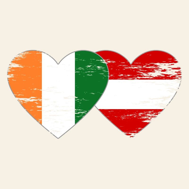Cœur du drapeau de la Côte d’Ivoire