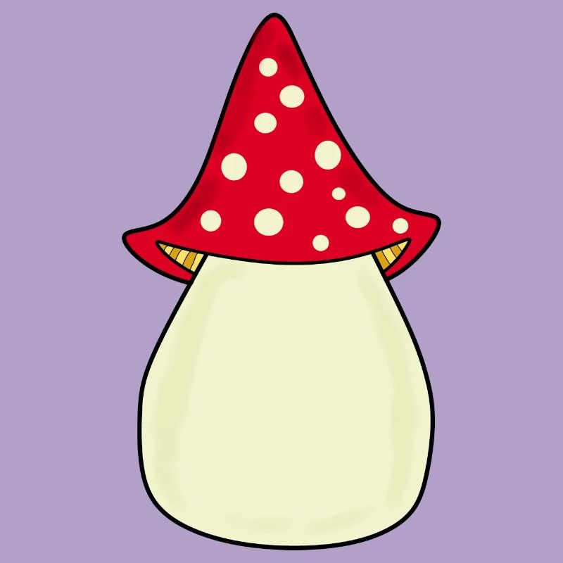 Mushroom Toadstool Pattern Personalizable Gift