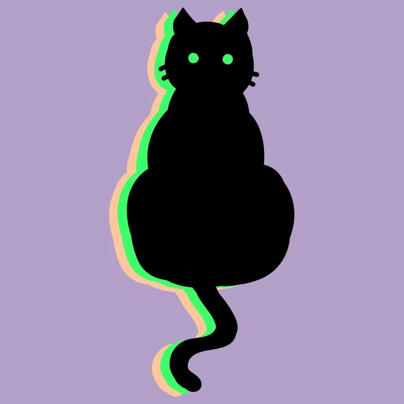 Neon Katze