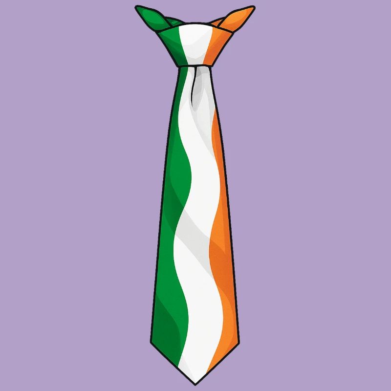 Cravate d’Irlande – Conception du drapeau