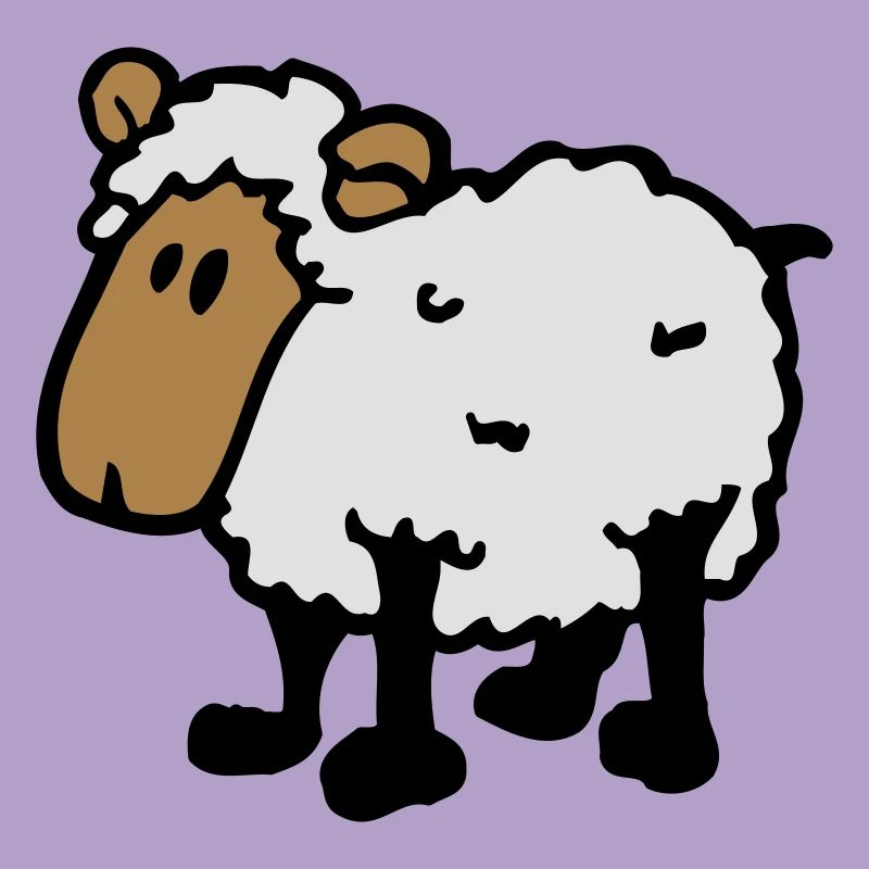 cooles comic schaf funny sheep
