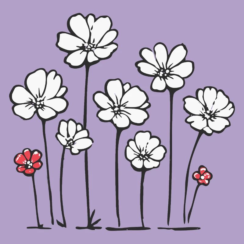 Delicate Wildflower Pattern