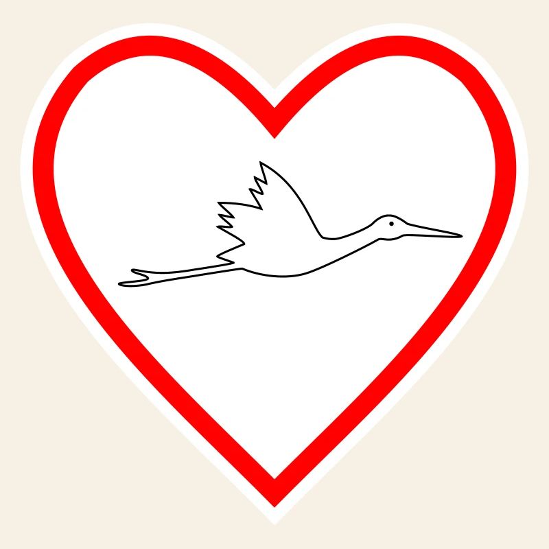 Herz Klapperstorch