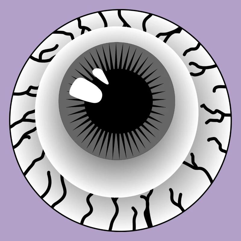 Grey eyeball