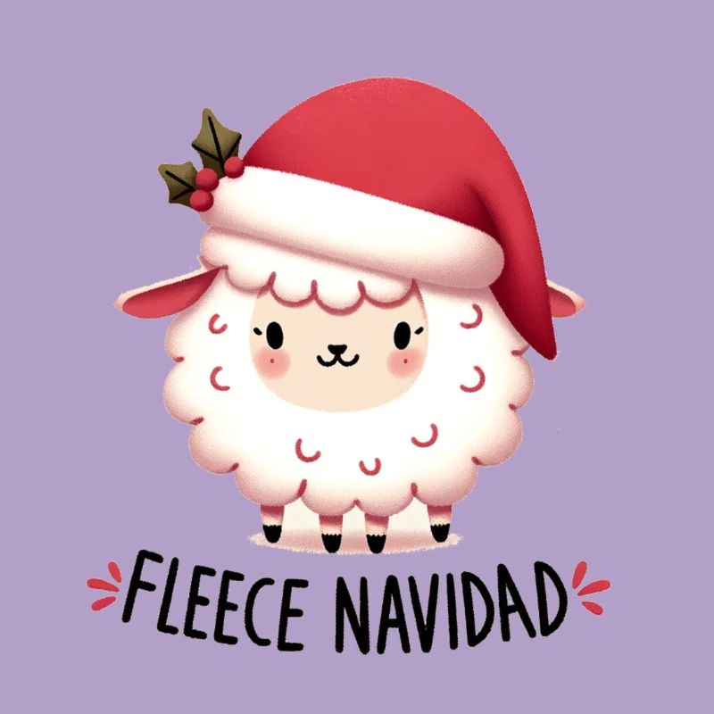 Fleece Navidad Schaf