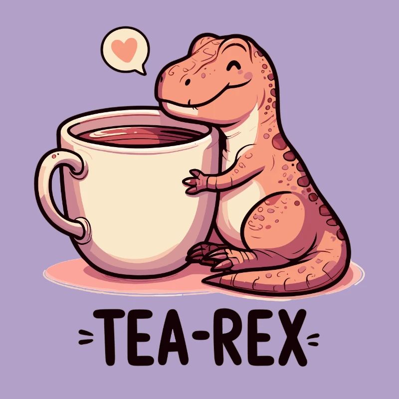 Tee Rex Tee-Rex Teetrinker Geschenk