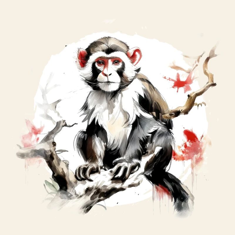 Chinesisches Sternzeichen Affe