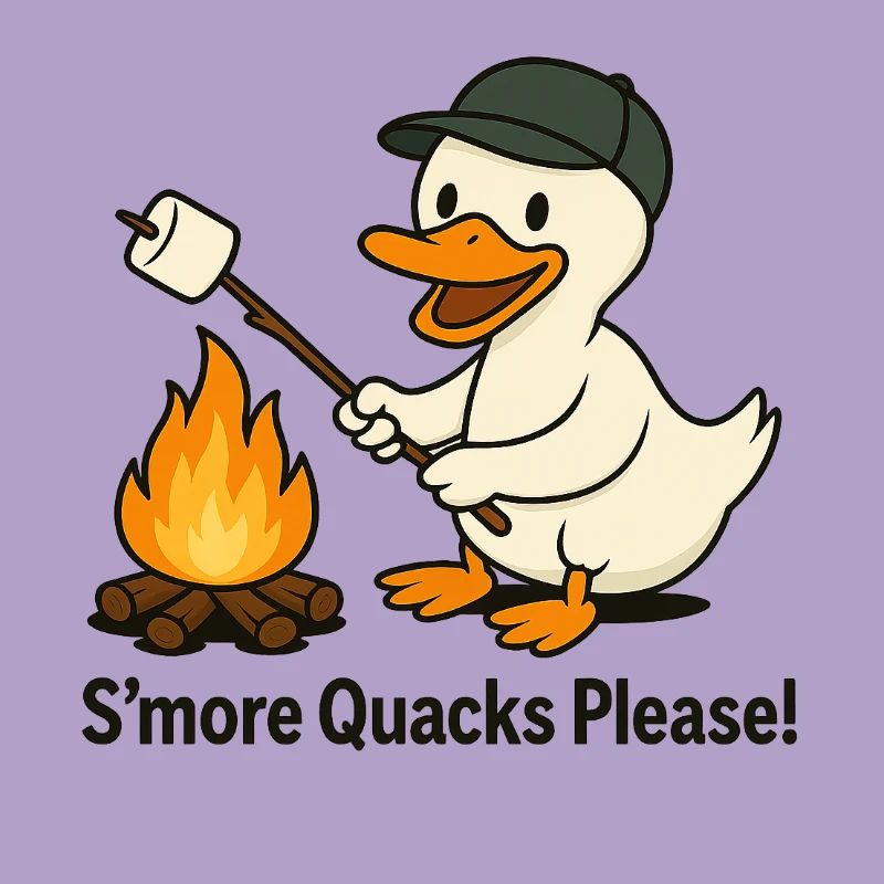 S'more Quacks Please! – Camping Duck