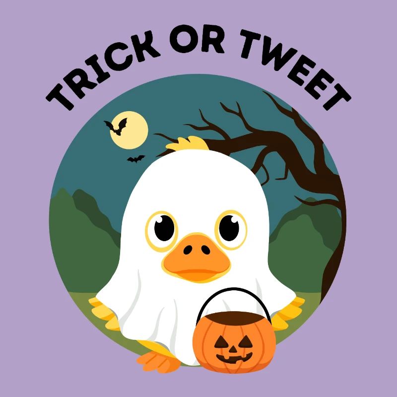 Trick oder Tweet – Süße Halloween Ente
