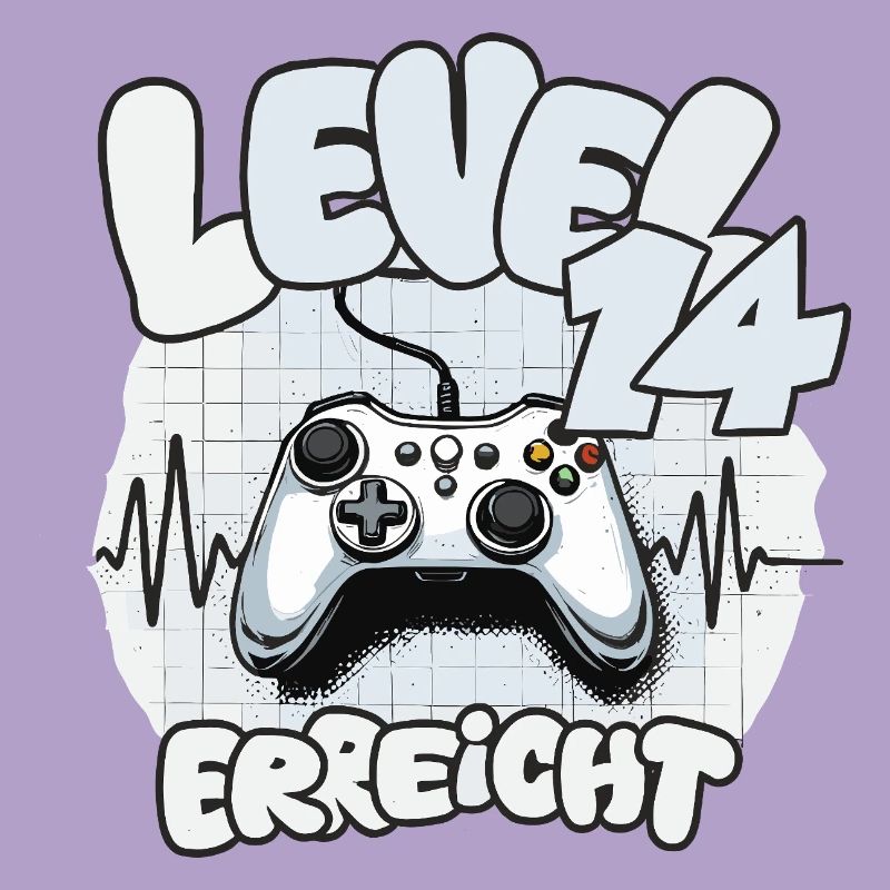 Level 14 Reached Controller Joypad Heartbeat