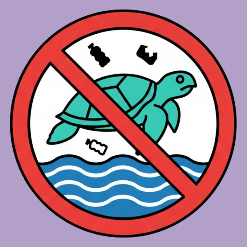 Stop plastic waste! | Save the turtles
