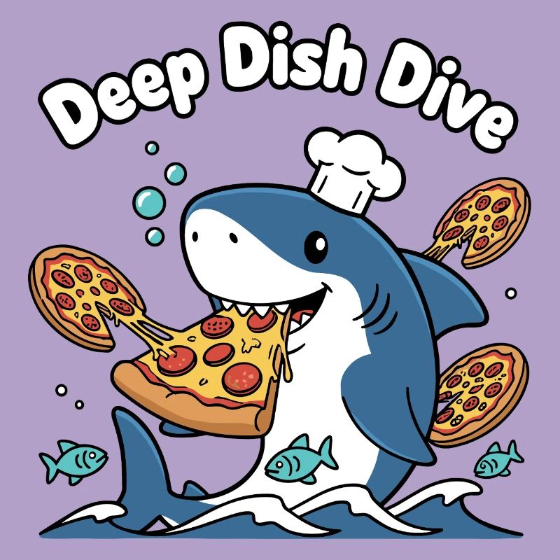 Deep Dish Dive Shark Chef