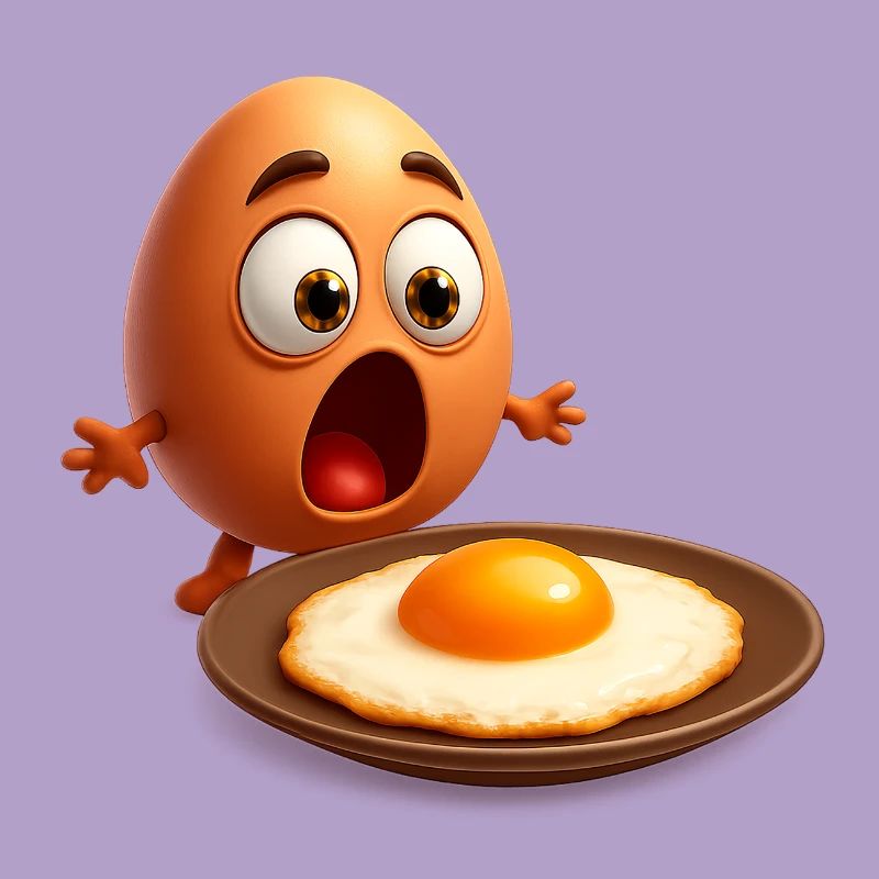 Upset Egg