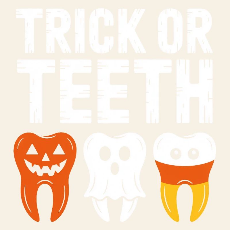 Trick or Teeth Halloween Tee