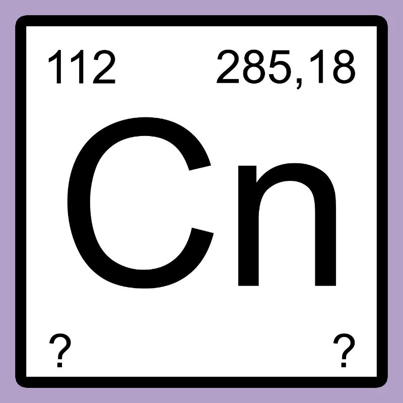 Copernicium Element Block Tee