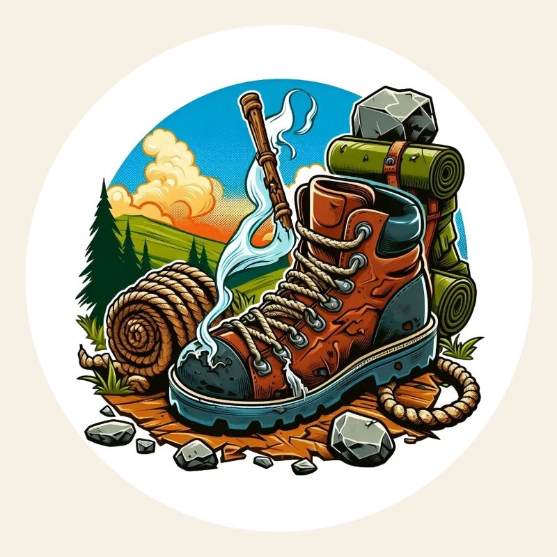 Qualmender Wanderschuh