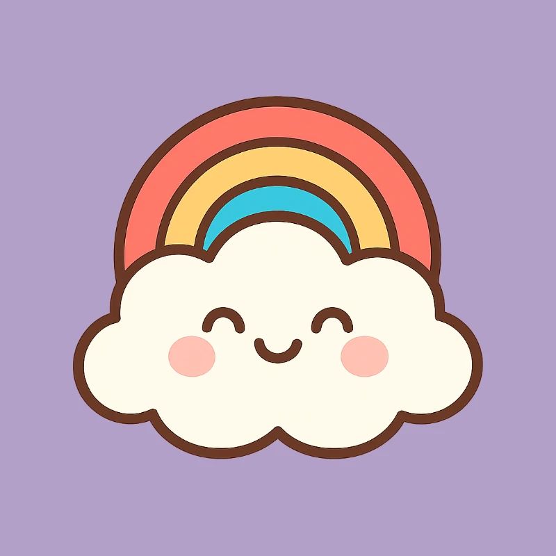Cloud Smile Rainbow