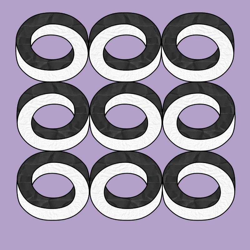 Optical Illusion Circles Texture