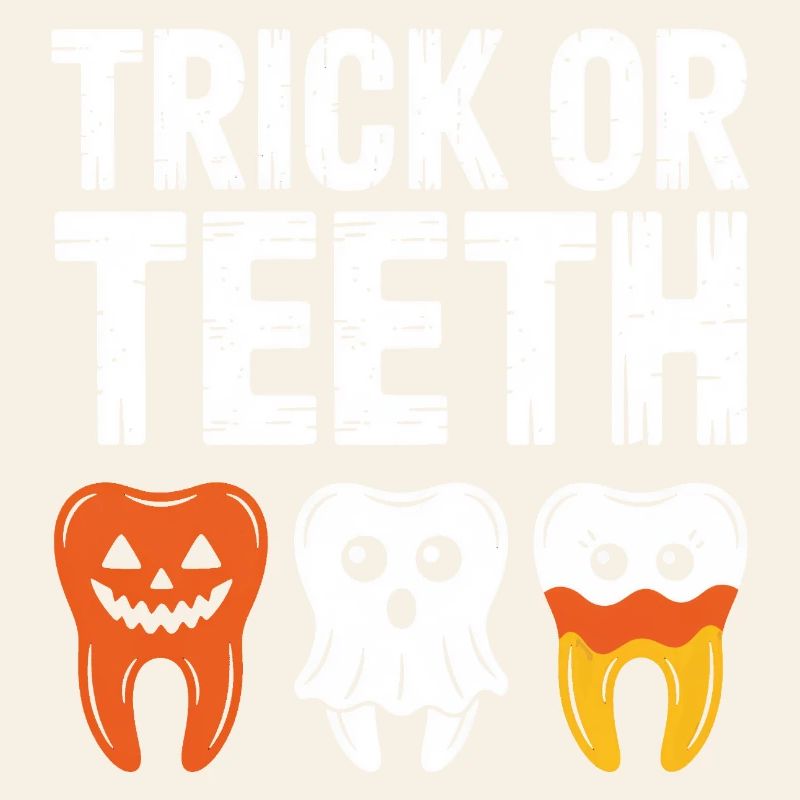 Trick or Teeth Halloween Tee
