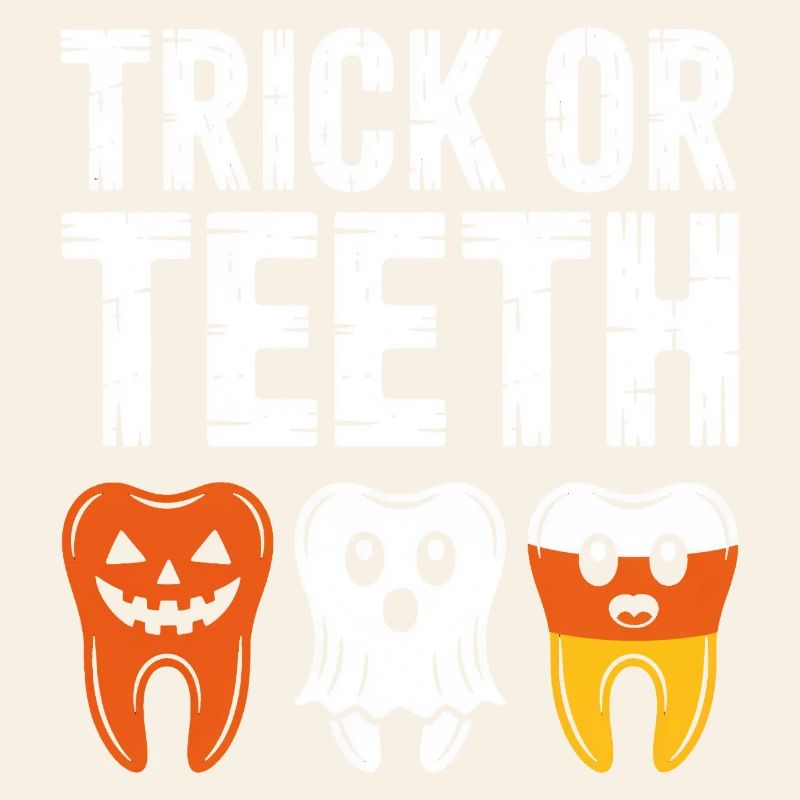 Trick or Teeth Halloween Tee