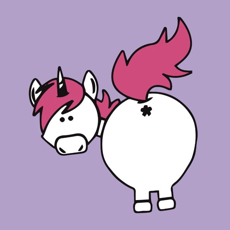 unicorn butt