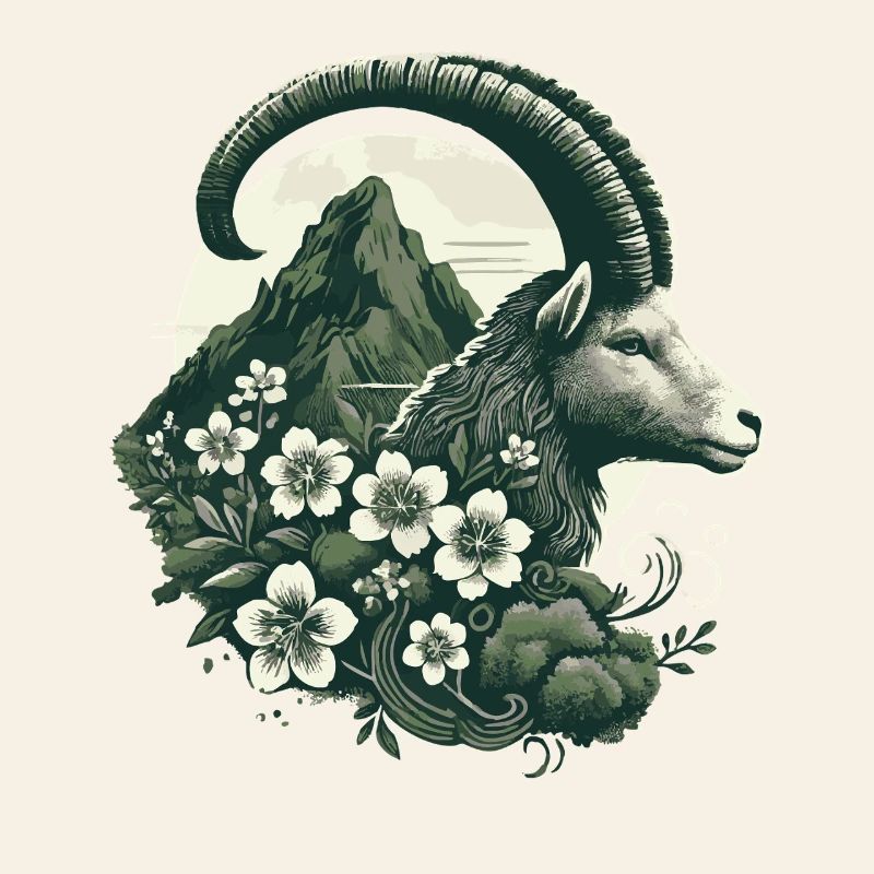 Steinbock Sternzeichen - Bergziege Astrologie