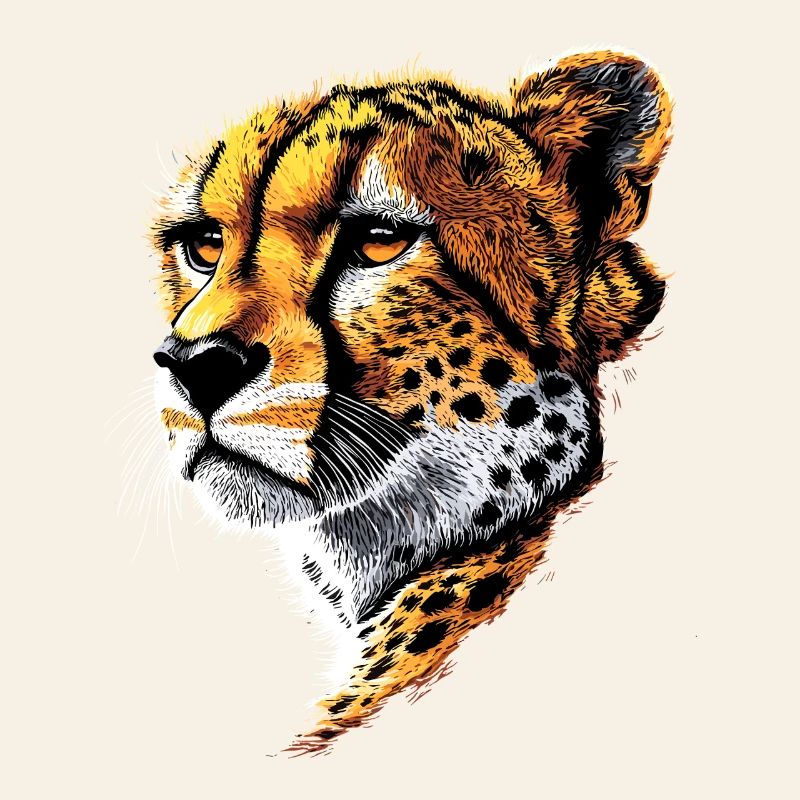 Guépard Guépard Gros chat Amoureux des chats Guépard