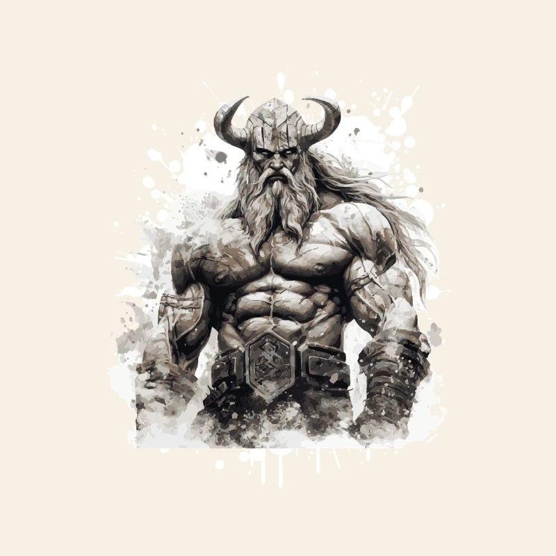 Viking Oding Muscles Musculation