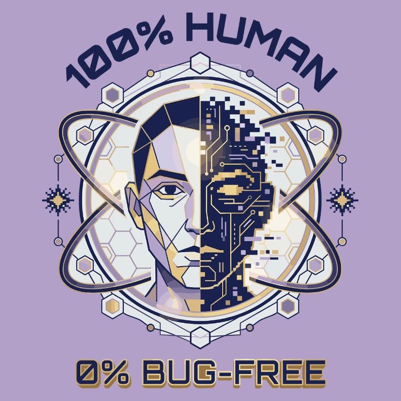 Menschlicher Glitch Code