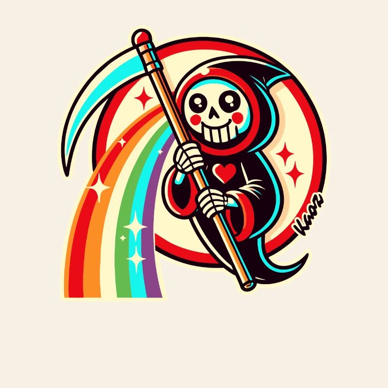 Rainbow Grim Reaper