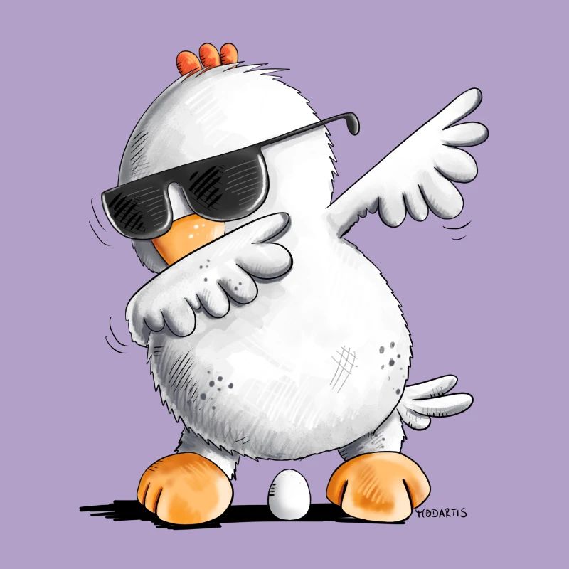 Dab Dance Chicken I Dabbendes Chicken I Dabbing Animals