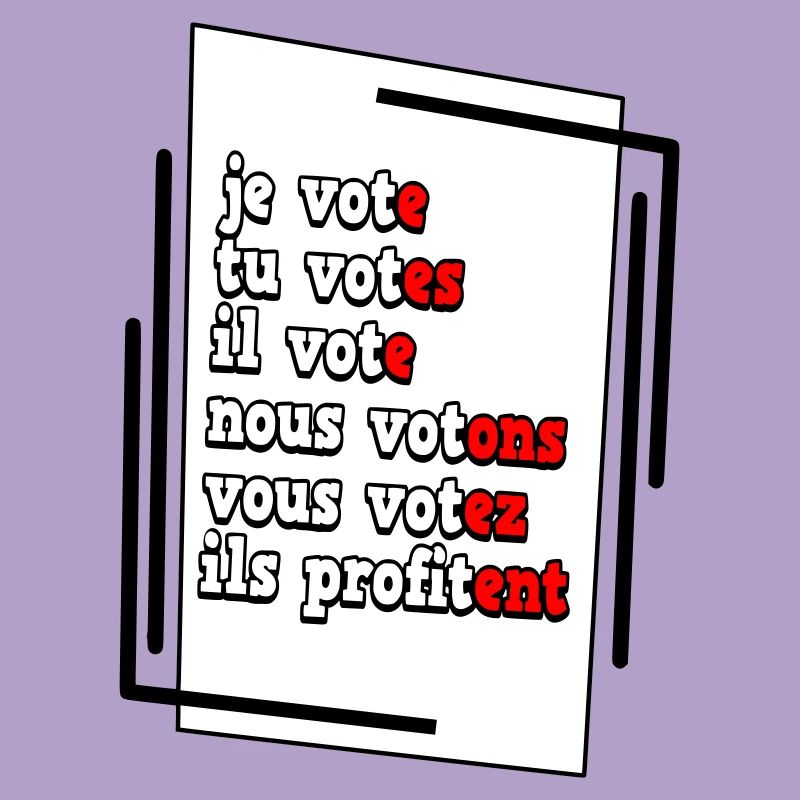 Humorous Electoral Commitment Poster