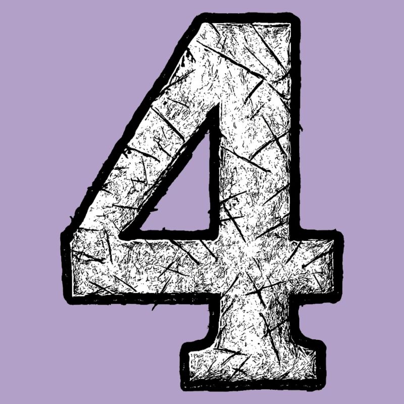 Four Grunge Scratches Design