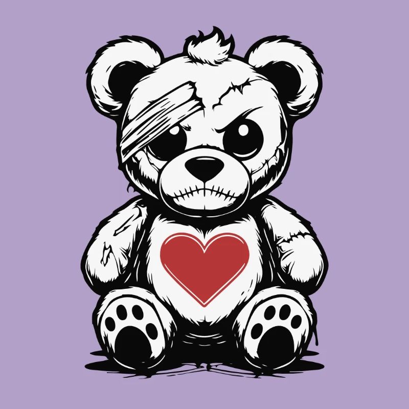 Grumpy Teddy with a good Heart