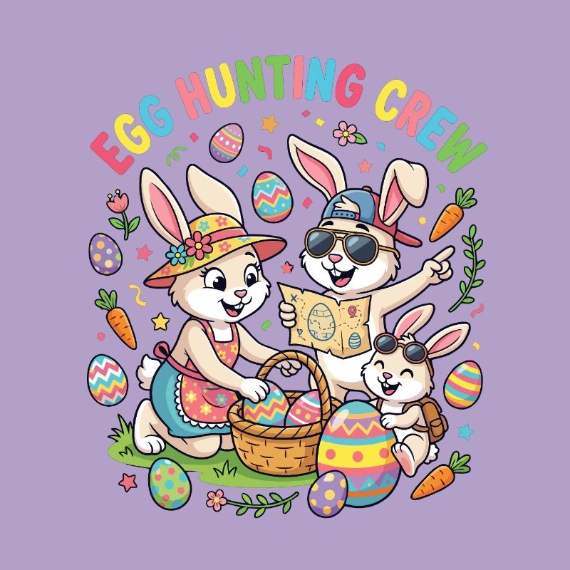 Hoster Bunny Family - Egg Collector