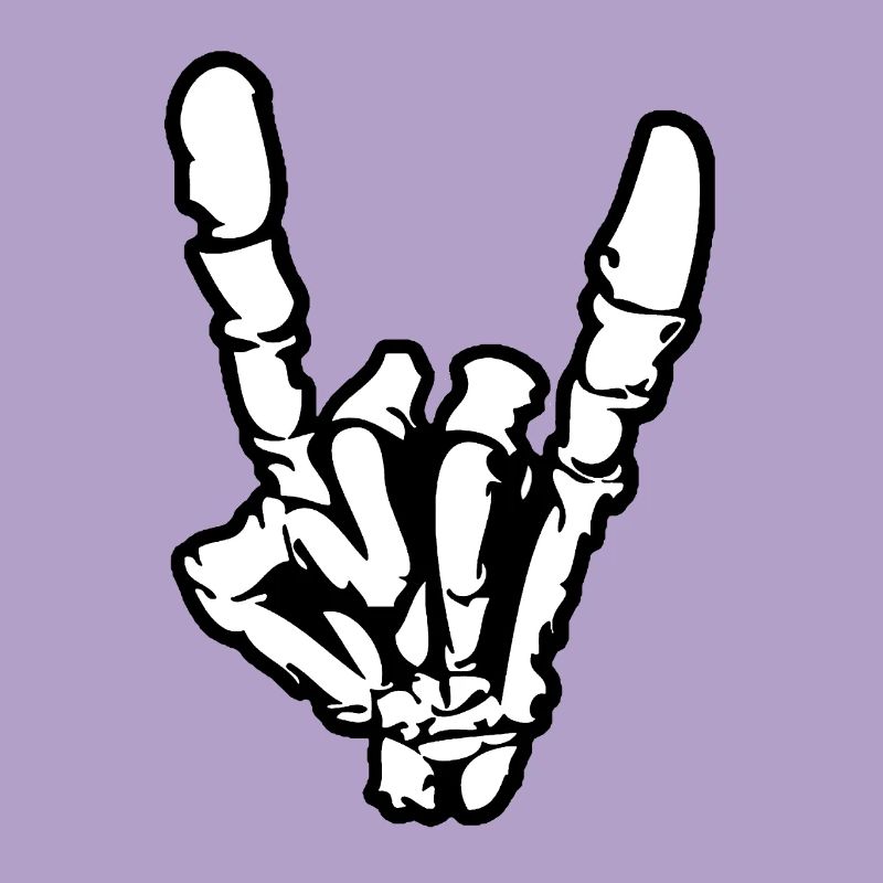 Rock'n'Roll- oder Heavy-Metal-Handzeichen *